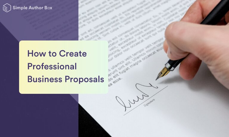 How to Create Professional Business Proposals