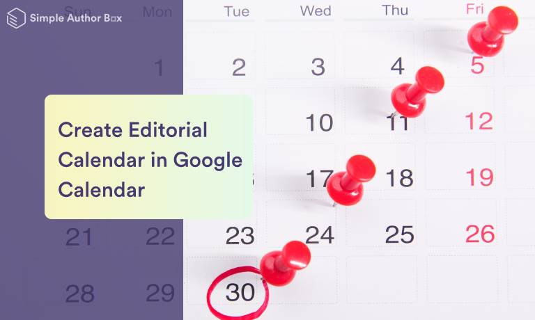 How to Create the Editorial Calendar in Google Calendar