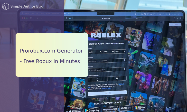 Prorobux.com Generator - Free Robux in Minutes