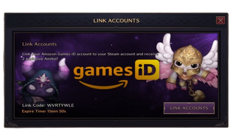 Link Steam and Amazon Games ID from Throne and Liberty In-Game