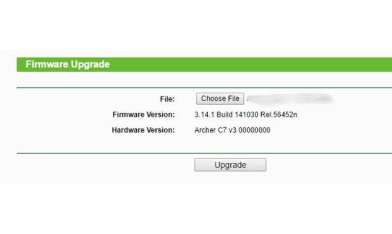 Update TP-Link Firmware