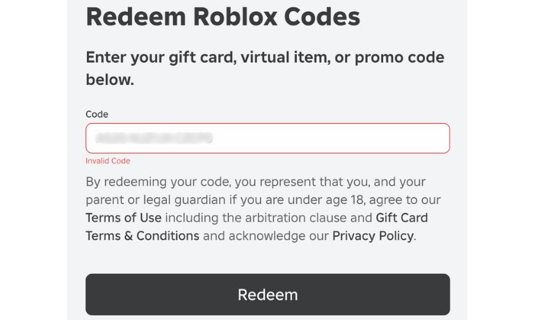 Common Issues & Fixes When Redeeming Roblox Gift Cards