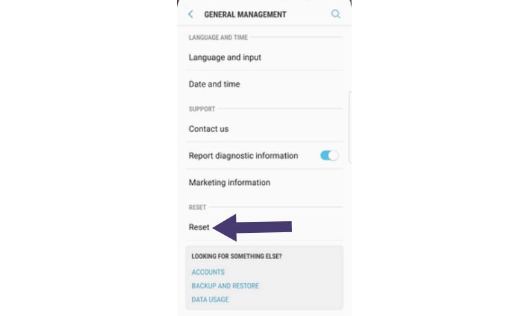 Reset Network Settings