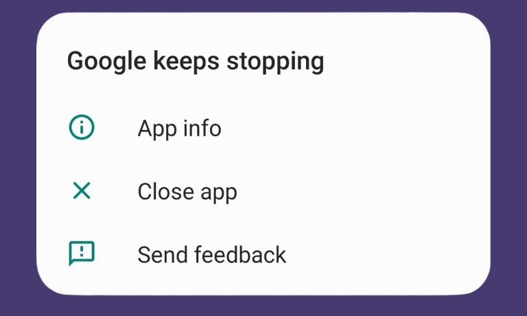 Why Does the Google App Keep Stopping on Android?