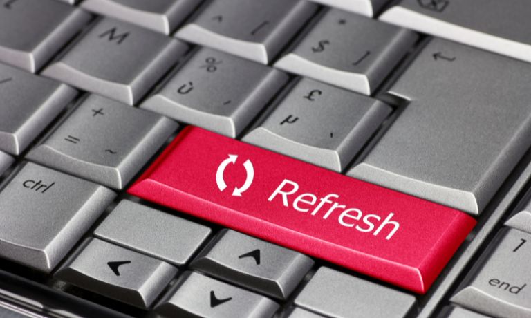 Refresh the Page or Restart the App