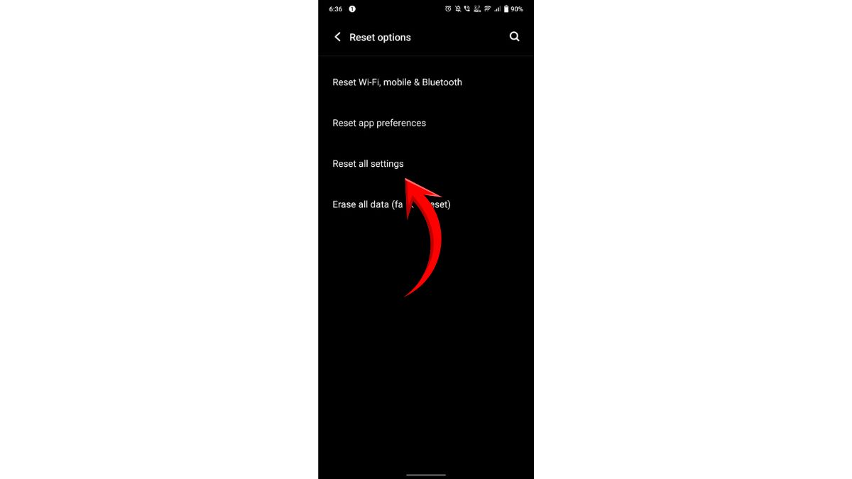 Reset Network Settings