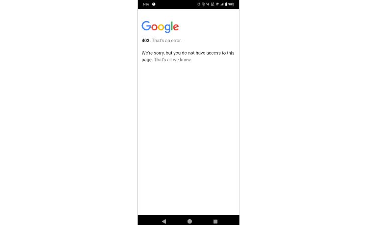What Is Google Play Store 403 Error