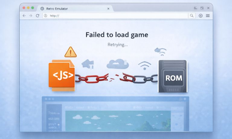 What Does the “Network Error” on ClassicGames.me Mean?