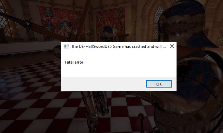 What Is the Half Sword Fatal Error