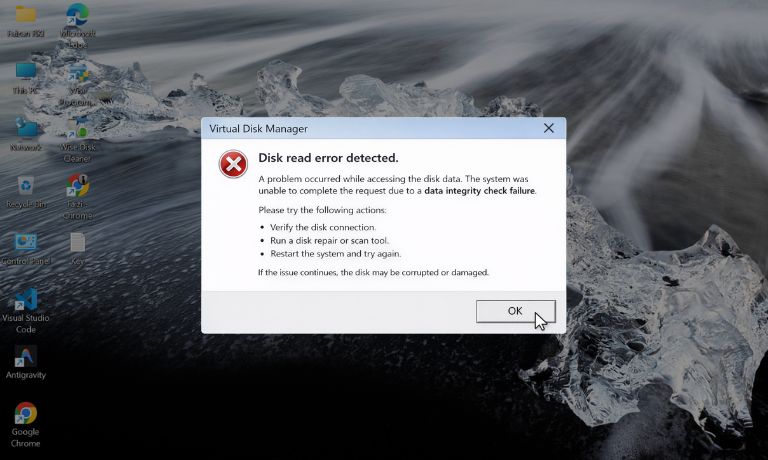 What Does “Data Error Cyclic Redundancy Check” Mean
