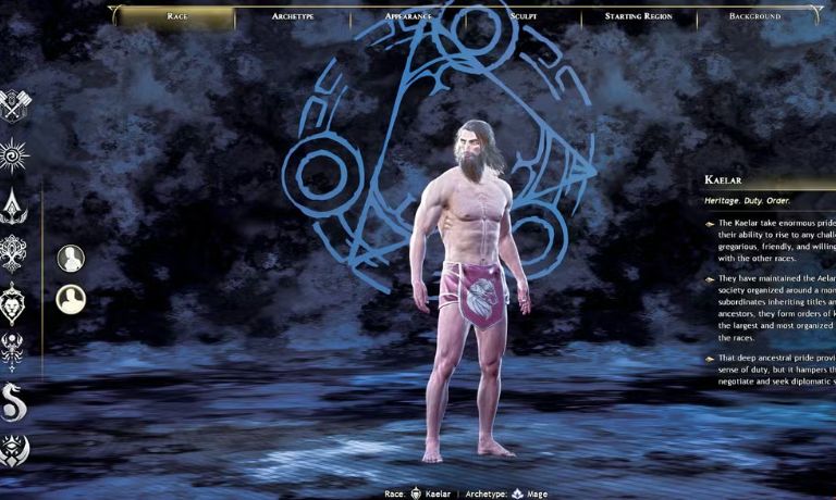 Create a New Character to Log In