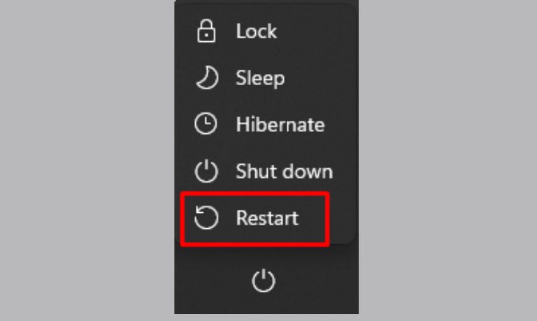 Restart Your PC