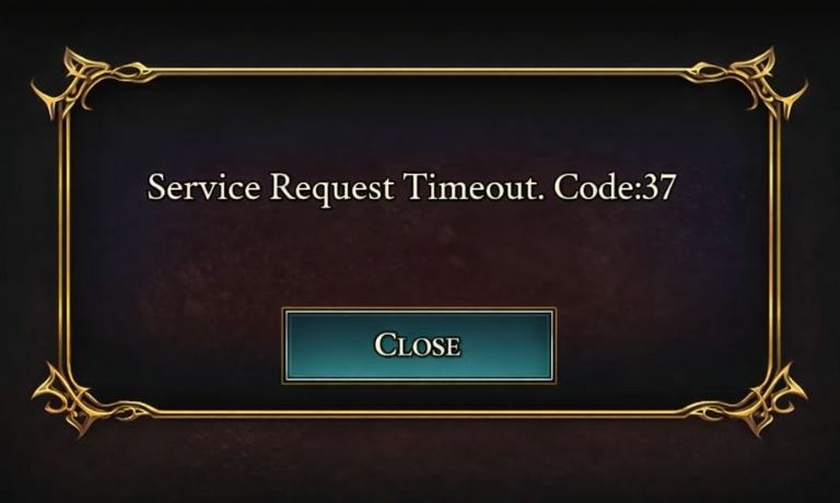 What Is Error Code 37 in Ashes of Creation